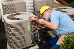 HVAC maintenance visit